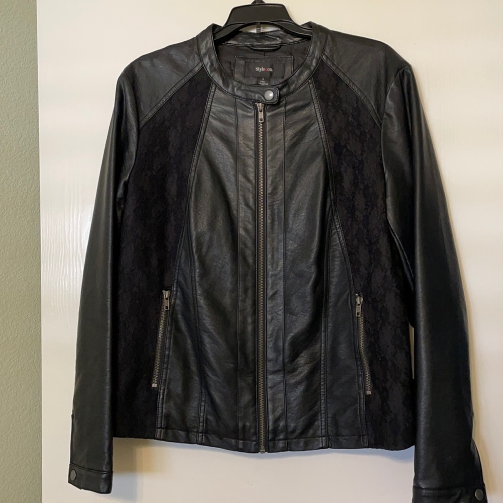 Leather-Like Jacket